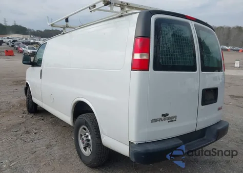 2015 GMC Savana 2500 Work Van z USA, uszkodzony, nr VIN 1GTW7FCF0F1246977